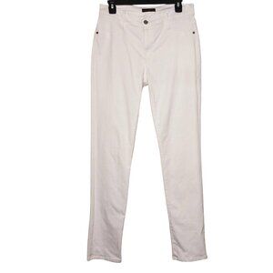 James Jeans High Class Cigarette Jeans Frost White Slim‎ Fit Womens Size 31